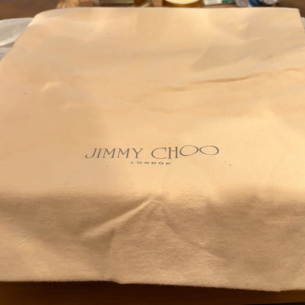 Jimmy Choo Sparkling Gold Heels - Picture 12 of 12